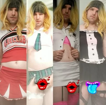Sexy Crossdresser offering webcam shows